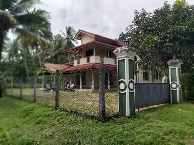 An illustration of rented house in Sri Lanka